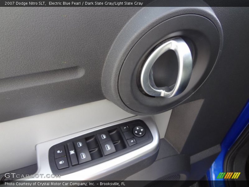 Electric Blue Pearl / Dark Slate Gray/Light Slate Gray 2007 Dodge Nitro SLT