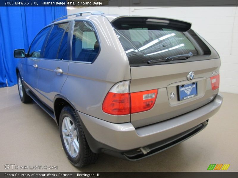 Kalahari Beige Metallic / Sand Beige 2005 BMW X5 3.0i