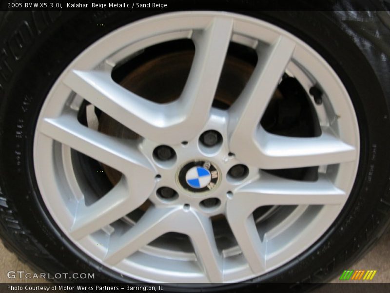 Kalahari Beige Metallic / Sand Beige 2005 BMW X5 3.0i