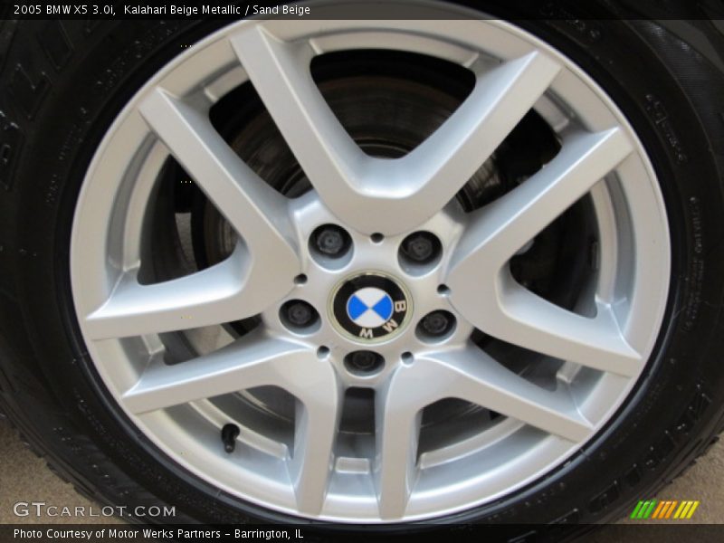 Kalahari Beige Metallic / Sand Beige 2005 BMW X5 3.0i