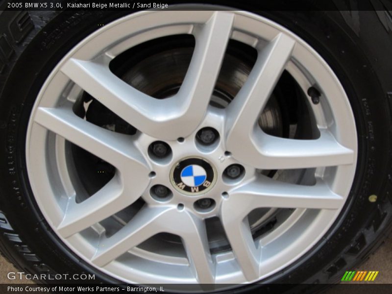 Kalahari Beige Metallic / Sand Beige 2005 BMW X5 3.0i
