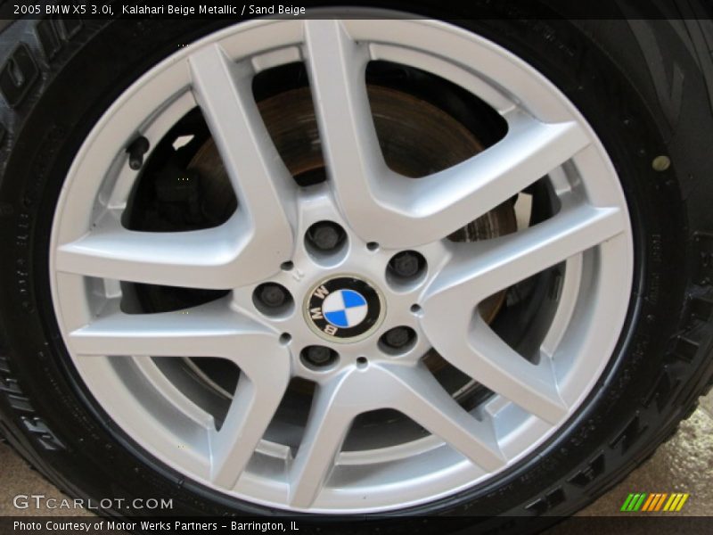 Kalahari Beige Metallic / Sand Beige 2005 BMW X5 3.0i