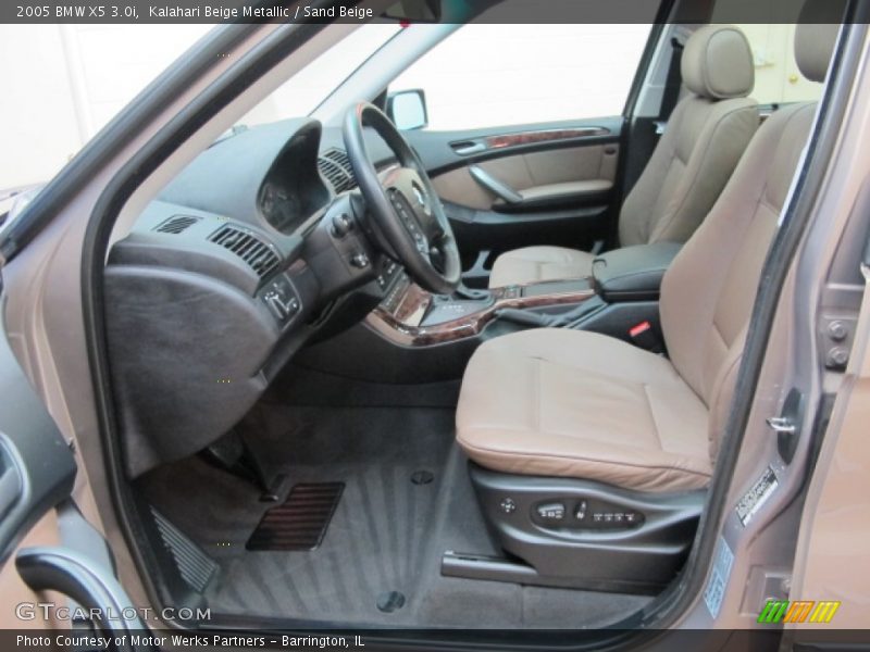 Kalahari Beige Metallic / Sand Beige 2005 BMW X5 3.0i