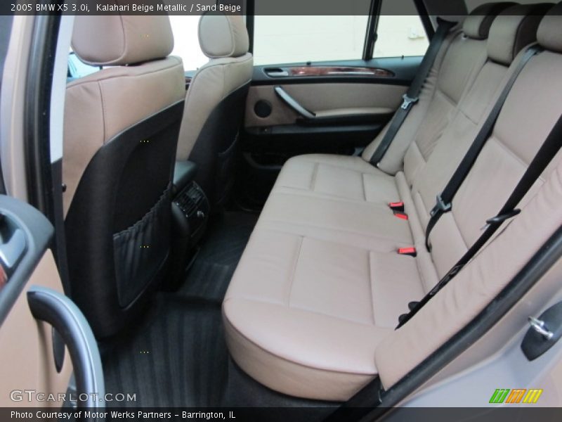 Kalahari Beige Metallic / Sand Beige 2005 BMW X5 3.0i