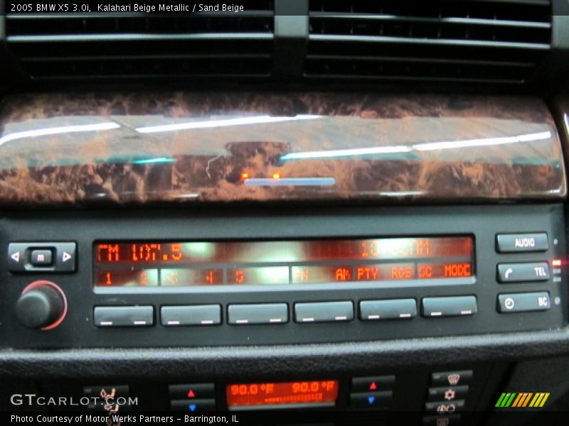 Kalahari Beige Metallic / Sand Beige 2005 BMW X5 3.0i