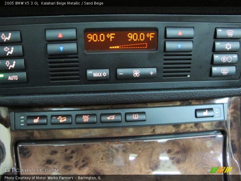 Kalahari Beige Metallic / Sand Beige 2005 BMW X5 3.0i
