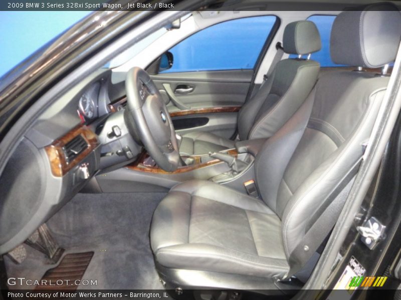 Jet Black / Black 2009 BMW 3 Series 328xi Sport Wagon