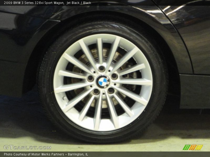 Jet Black / Black 2009 BMW 3 Series 328xi Sport Wagon