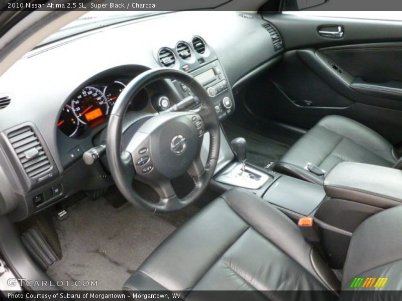 Super Black / Charcoal 2010 Nissan Altima 2.5 SL