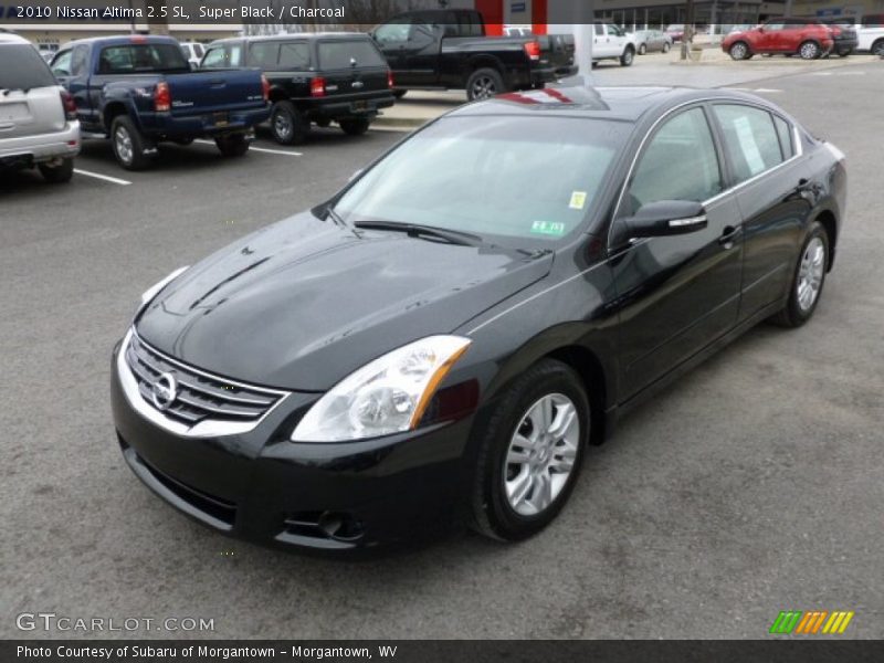 Super Black / Charcoal 2010 Nissan Altima 2.5 SL