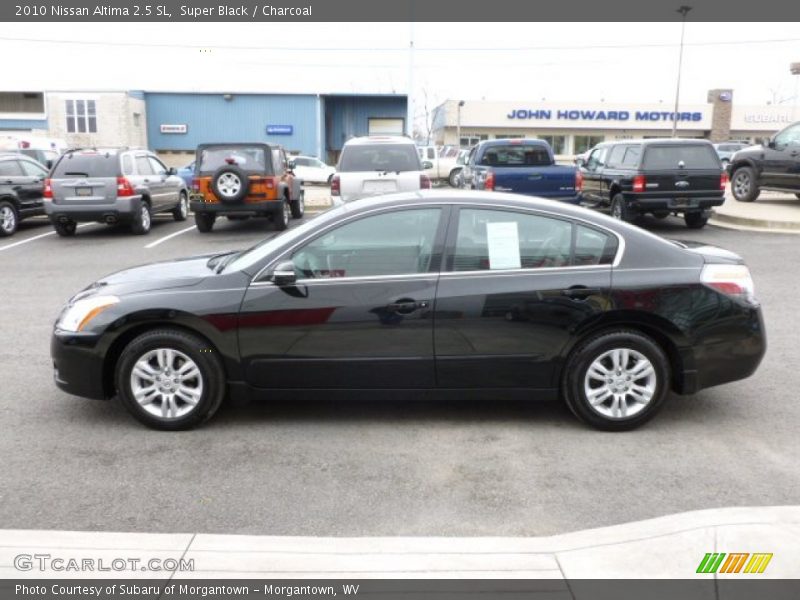 Super Black / Charcoal 2010 Nissan Altima 2.5 SL