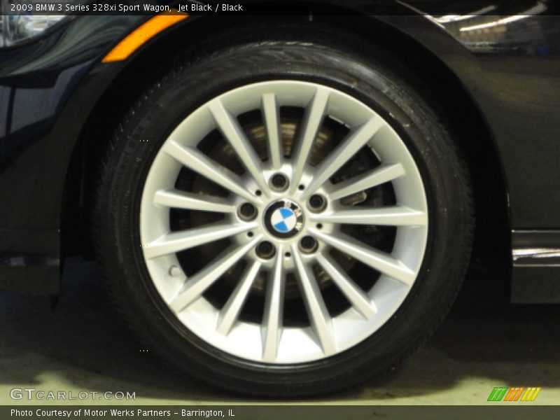 Jet Black / Black 2009 BMW 3 Series 328xi Sport Wagon