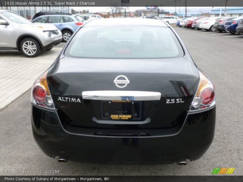 Super Black / Charcoal 2010 Nissan Altima 2.5 SL