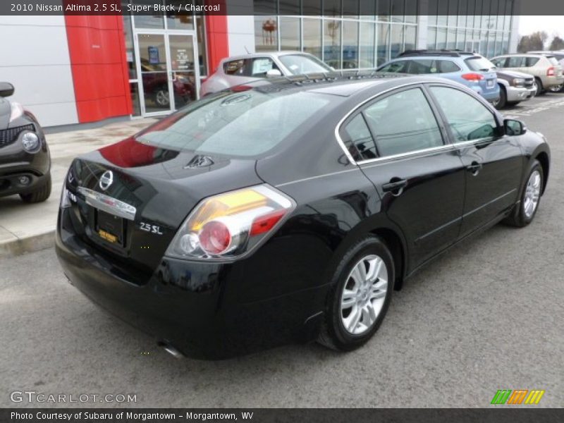 Super Black / Charcoal 2010 Nissan Altima 2.5 SL