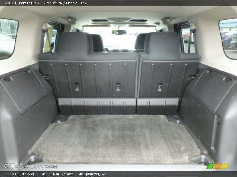 Birch White / Ebony Black 2007 Hummer H3 X