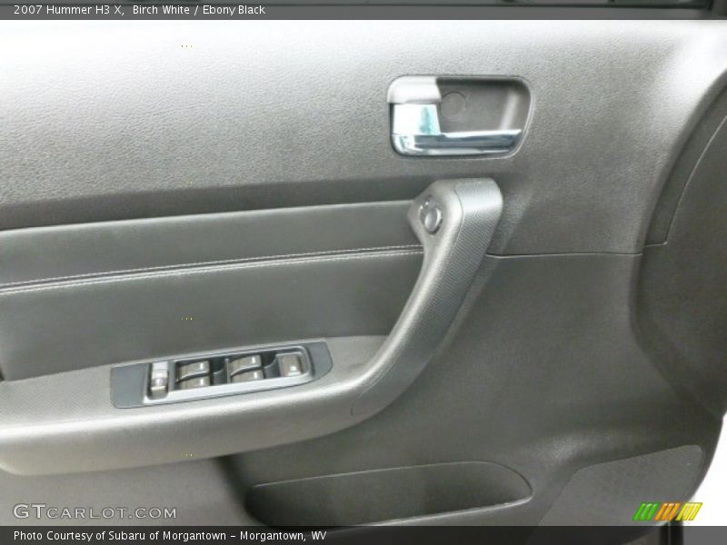 Birch White / Ebony Black 2007 Hummer H3 X