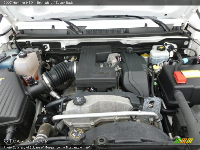 Birch White / Ebony Black 2007 Hummer H3 X