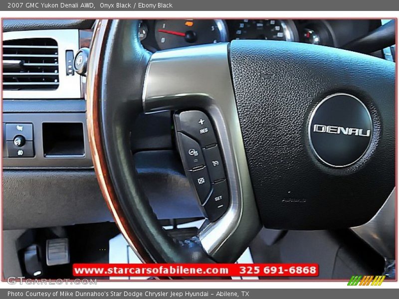 Onyx Black / Ebony Black 2007 GMC Yukon Denali AWD