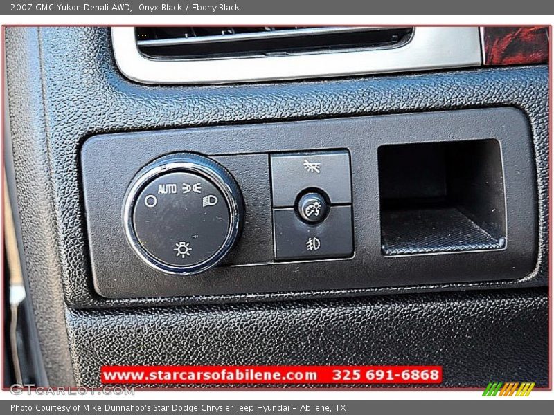Onyx Black / Ebony Black 2007 GMC Yukon Denali AWD