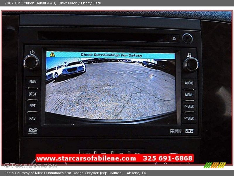 Onyx Black / Ebony Black 2007 GMC Yukon Denali AWD