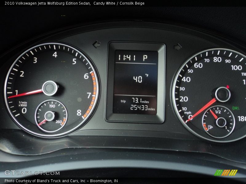  2010 Jetta Wolfsburg Edition Sedan Wolfsburg Edition Sedan Gauges
