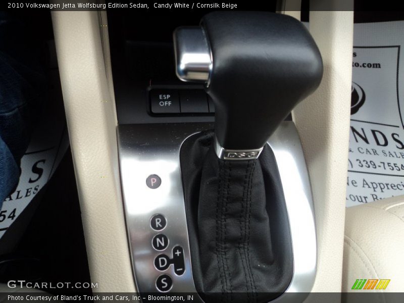  2010 Jetta Wolfsburg Edition Sedan 6 Speed DSG Dual-Clutch Automatic Shifter