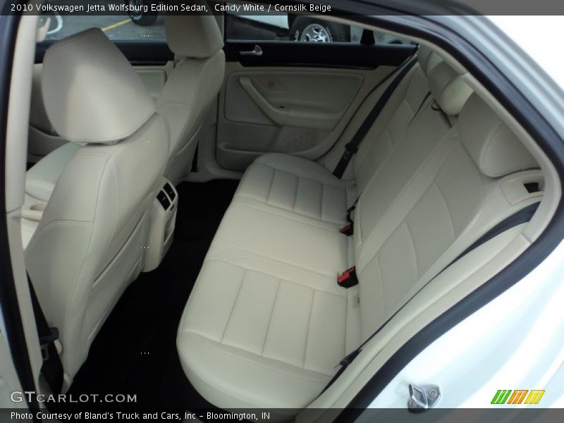 Rear Seat of 2010 Jetta Wolfsburg Edition Sedan