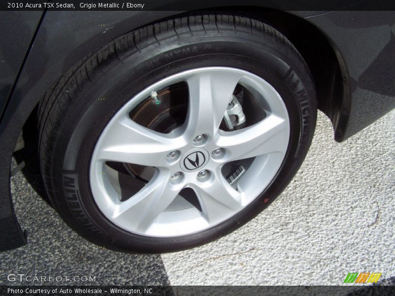 Grigio Metallic / Ebony 2010 Acura TSX Sedan