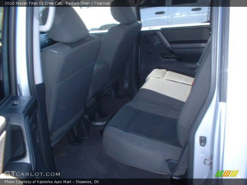 Radiant Silver / Charcoal 2010 Nissan Titan XE Crew Cab