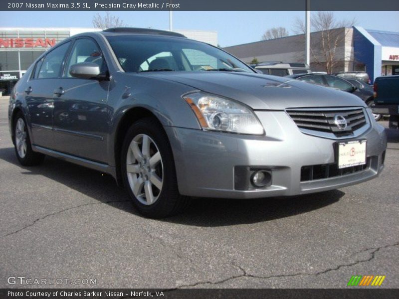Precision Gray Metallic / Frost 2007 Nissan Maxima 3.5 SL