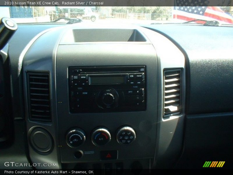 Radiant Silver / Charcoal 2010 Nissan Titan XE Crew Cab