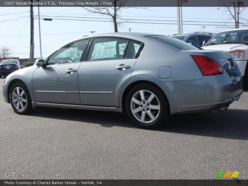 Precision Gray Metallic / Frost 2007 Nissan Maxima 3.5 SL