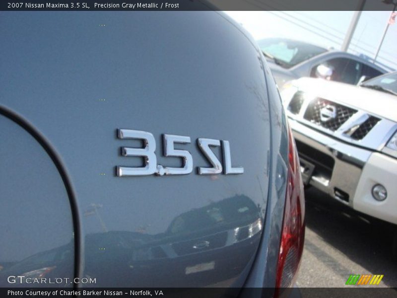 Precision Gray Metallic / Frost 2007 Nissan Maxima 3.5 SL