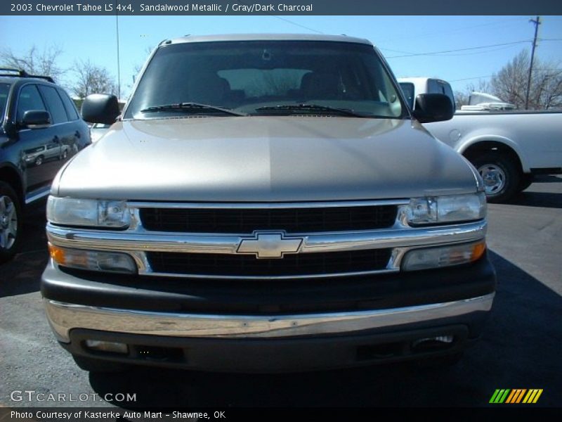 Sandalwood Metallic / Gray/Dark Charcoal 2003 Chevrolet Tahoe LS 4x4