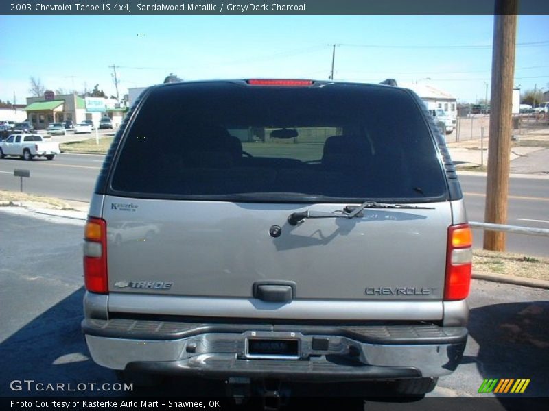 Sandalwood Metallic / Gray/Dark Charcoal 2003 Chevrolet Tahoe LS 4x4