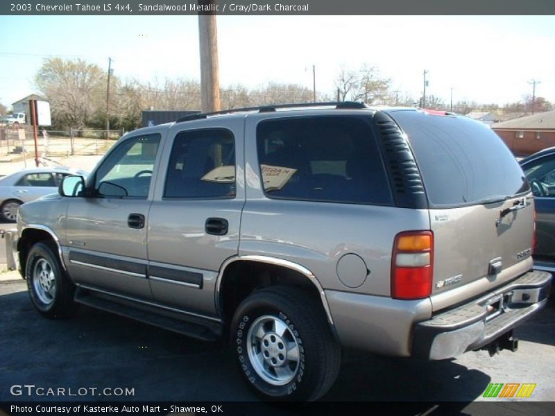 Sandalwood Metallic / Gray/Dark Charcoal 2003 Chevrolet Tahoe LS 4x4