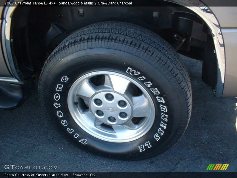 Sandalwood Metallic / Gray/Dark Charcoal 2003 Chevrolet Tahoe LS 4x4
