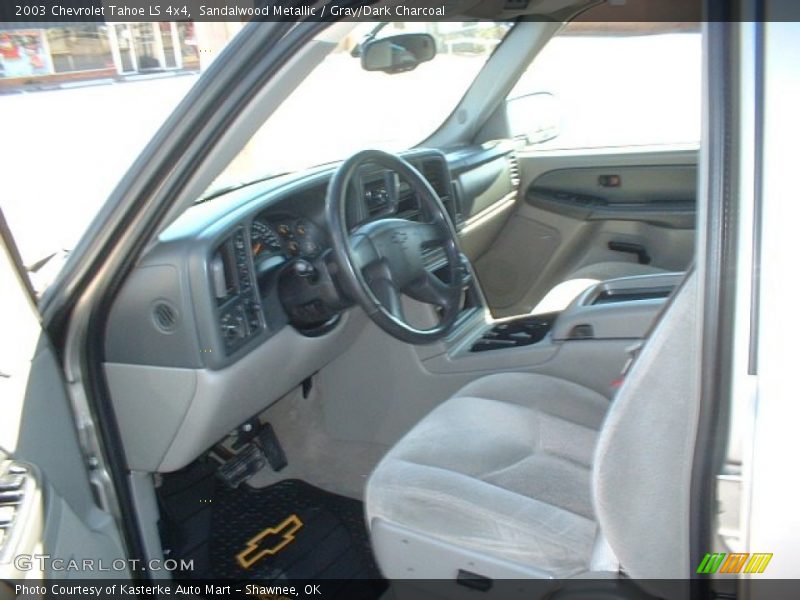 Sandalwood Metallic / Gray/Dark Charcoal 2003 Chevrolet Tahoe LS 4x4