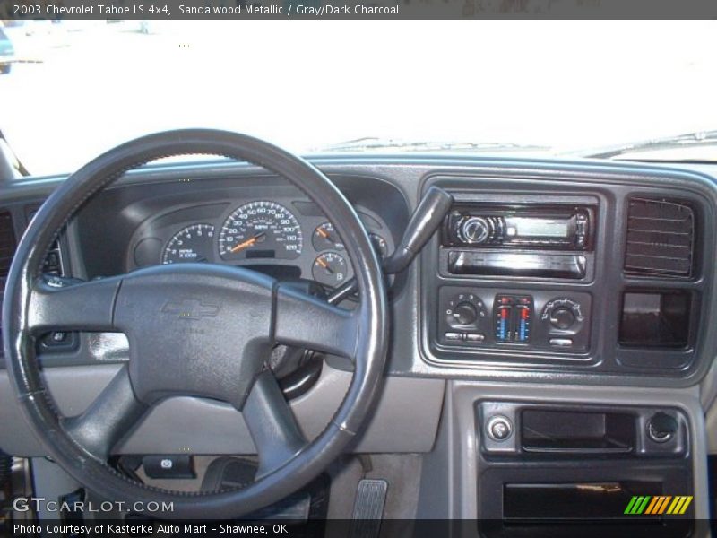 Sandalwood Metallic / Gray/Dark Charcoal 2003 Chevrolet Tahoe LS 4x4