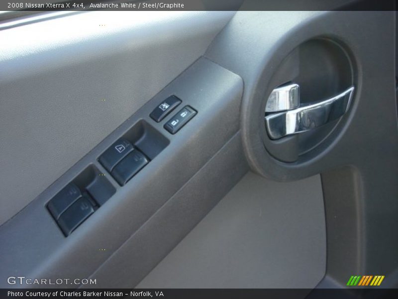 Avalanche White / Steel/Graphite 2008 Nissan Xterra X 4x4