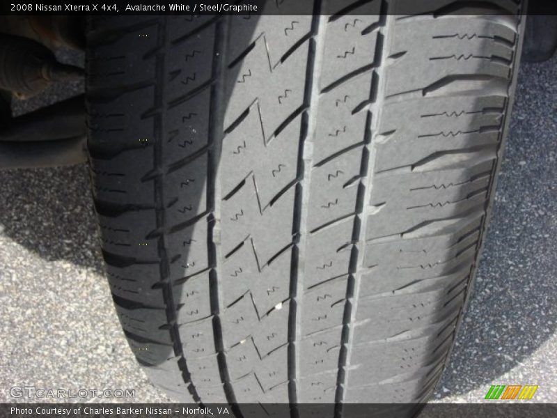 Avalanche White / Steel/Graphite 2008 Nissan Xterra X 4x4