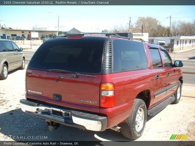 Redfire Metallic / Gray/Dark Charcoal 2003 Chevrolet Suburban 1500 LS