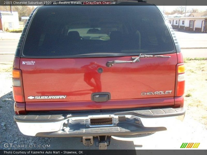 Redfire Metallic / Gray/Dark Charcoal 2003 Chevrolet Suburban 1500 LS