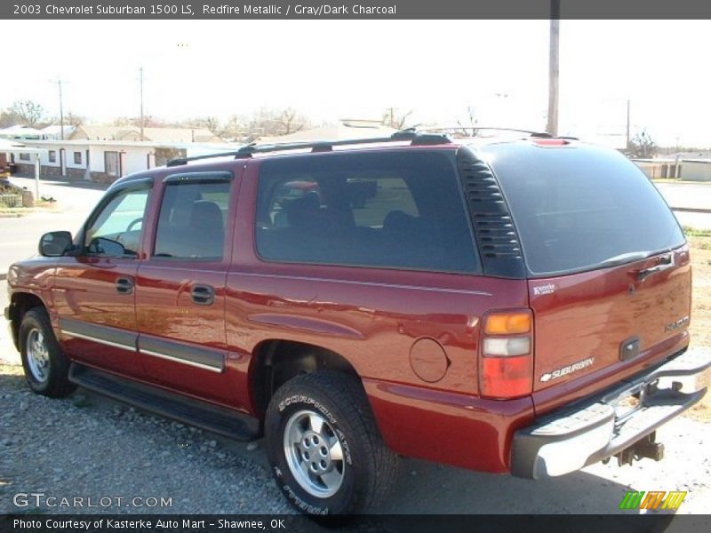 Redfire Metallic / Gray/Dark Charcoal 2003 Chevrolet Suburban 1500 LS