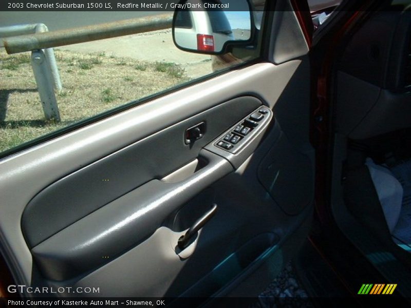 Redfire Metallic / Gray/Dark Charcoal 2003 Chevrolet Suburban 1500 LS
