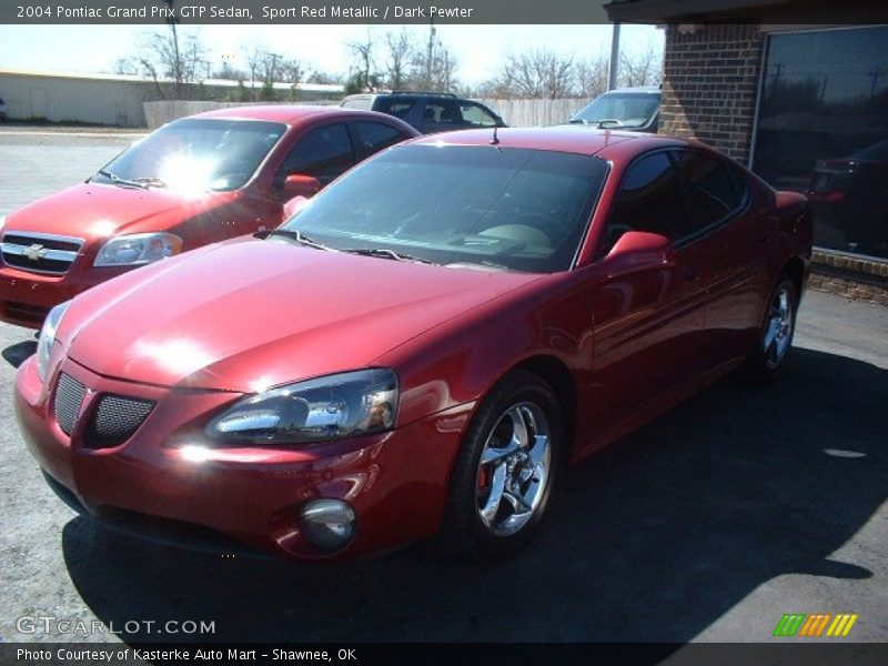 Sport Red Metallic / Dark Pewter 2004 Pontiac Grand Prix GTP Sedan