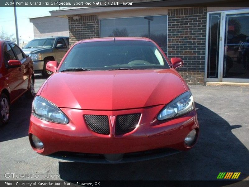 Sport Red Metallic / Dark Pewter 2004 Pontiac Grand Prix GTP Sedan