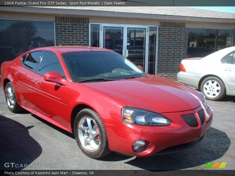 Sport Red Metallic / Dark Pewter 2004 Pontiac Grand Prix GTP Sedan