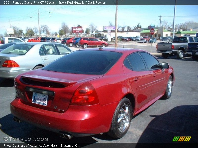 Sport Red Metallic / Dark Pewter 2004 Pontiac Grand Prix GTP Sedan