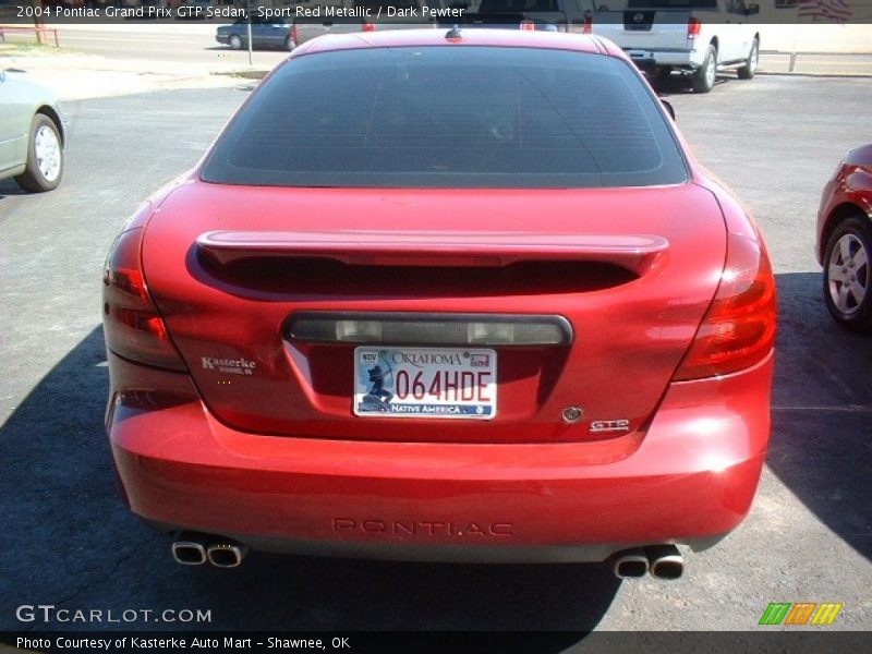 Sport Red Metallic / Dark Pewter 2004 Pontiac Grand Prix GTP Sedan